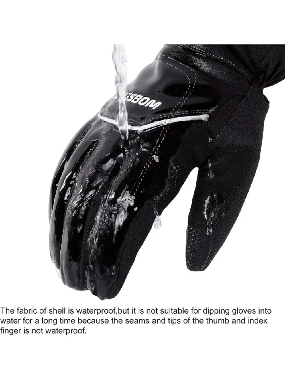 Warm Waterproof Windproof Winter Gloves - Thermal Touch Screen for Outdoor